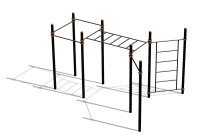 Спортивный комплекс воркаут ВС-117 в Костроме