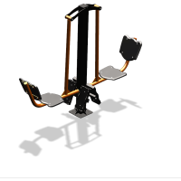 Уличный тренажер  "Жим ногами двойной"  УТ203 в Костроме