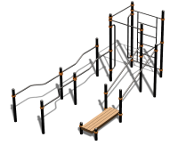 Спортивный комплекс воркаут ВС-194 в Костроме