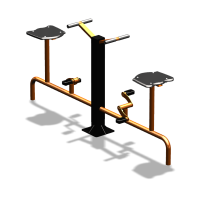 Уличный тренажер  "Вело двойной"   УТ211 в Костроме