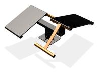 Уличный тренажер  "Скамья для пресса двойная"   УТ213 в Костроме