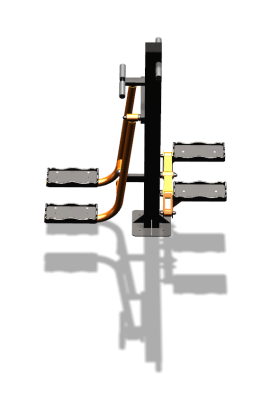 Уличный тренажер "Шпагат Степпер" УТ310 в Костроме