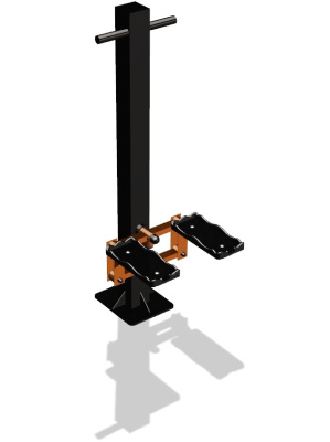 Уличный тренажер "Степпер ручка одинарный" УТ 116 в Костроме