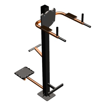 Уличный тренажер "Брусья Пресс Твистер" УТ345 в Костроме