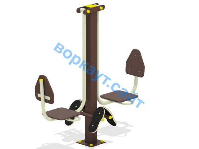 Уличный тренажер "Жим ногами горизонтальный " УТ 003 в Костроме