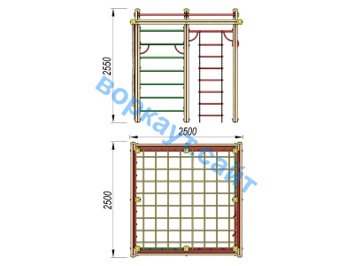 Детский спортивный комплекс ДСК 3110 в Костроме Детский спортивный комплекс ДСК 3110 в Костроме