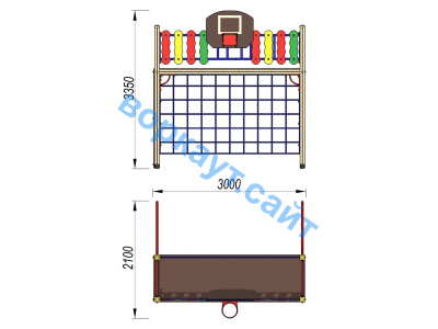 Детский спортивный комплекс ДСК 3101 в Костроме