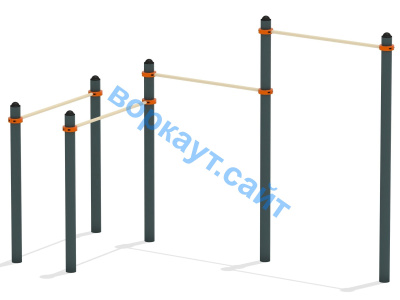 Турник двойной с брусьями ВС-17 в Костроме