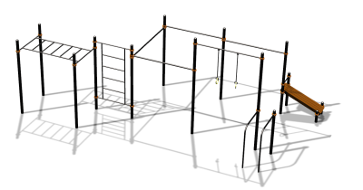 Спортивный комплекс воркаут ВС-153 в Костроме