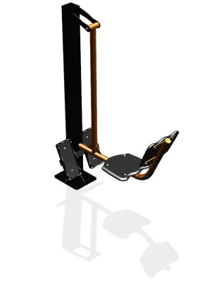 Уличный тренажер "Жим ногами одинарный" УТ 110 в Костроме Уличный тренажер "Жим ногами одинарный" УТ 110 в Костроме