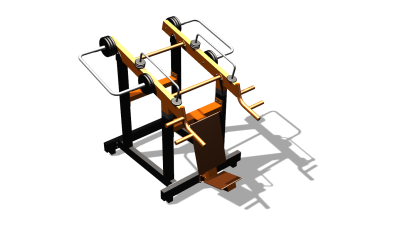 Силовой уличный тренажер  "Жим вверх"  УТ421 в Костроме