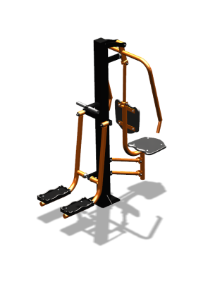 Уличный тренажер "Жим от груди Шпагат" УТ306 в Костроме