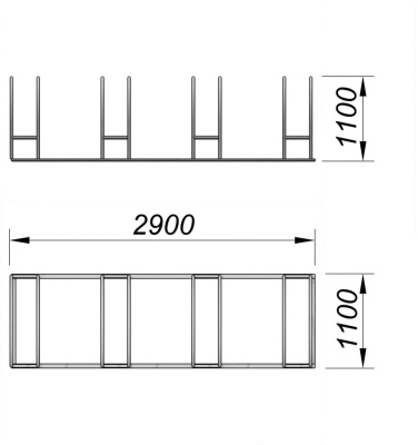 Велопарковка МАФ 6002 в Костроме