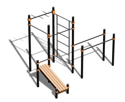 Спортивный комплекс воркаут ВС-91 в Костроме