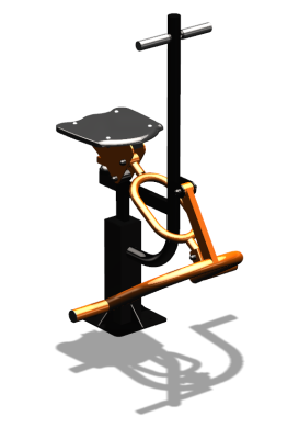 Уличный тренажер "Ковбой" УТ 107 в Костроме