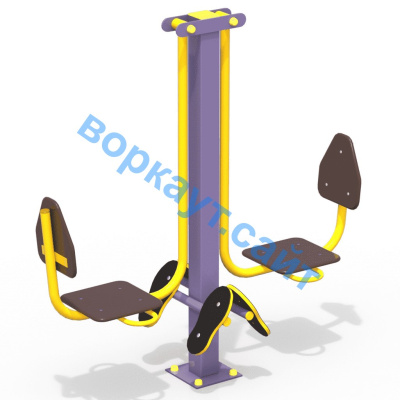 Уличный тренажер "Жим ногами горизонтальный " УТ 003 в Костроме