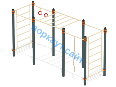 Воркаут комплекс гимнастический  ВС-24 в Костроме