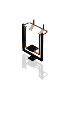 Уличный тренажер  "Маятник-пресс" УТ 104 в Костроме