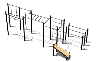 Спортивный комплекс воркаут ВС-77 в Костроме