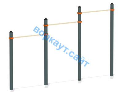 Турник тройной ВС-4 в Костроме