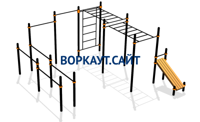 Спортивный комплекс воркаут ВС-109 в Костроме