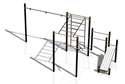 Спортивный комплекс воркаут ВС-87 в Костроме