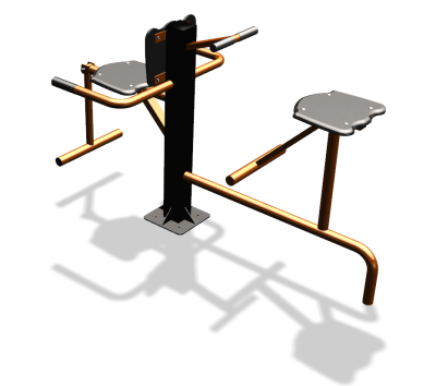 Уличный тренажер "Флекс Твистер сидя" УТ343 в Костроме