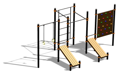 Спортивный комплекс воркаут ВС-125 в Костроме Спортивный комплекс воркаут ВС-125 в Костроме