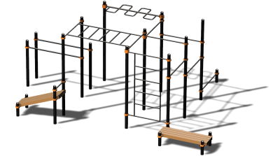 Спортивный комплекс воркаут ВС-141 в Костроме