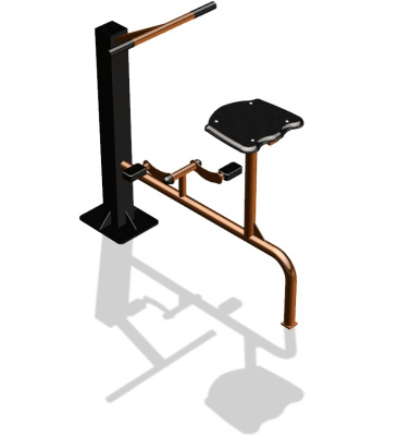Уличный тренажер "Вело одинарный" УТ 117 в Костроме