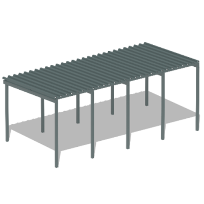 Теневой навес трибун МАФ 4130 в Костроме
