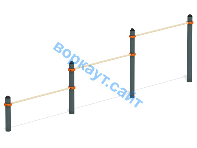 Каскад турников тройной ВС-6 в Костроме