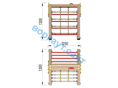 Детский спортивный комплекс ДСК 3201 в Костроме