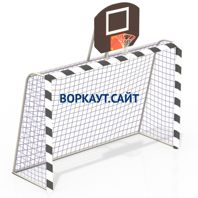 Ворота с баскетбольным щитом СИО 3512 в Костроме Ворота с баскетбольным щитом СИО 3512 в Костроме