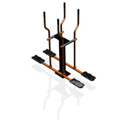 Уличный тренажер  "Лыжи двойные"   УТ210 в Костроме