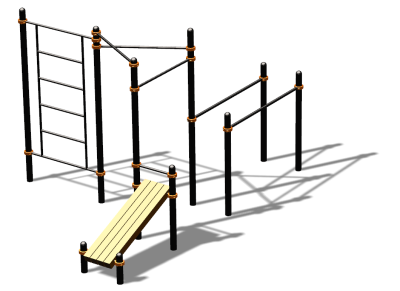 Спортивный комплекс воркаут ВС-140 в Костроме