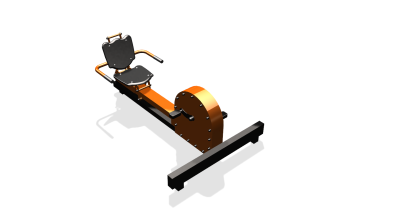 Силовой уличный тренажер  "Велотренажер"  УТ410 в Костроме