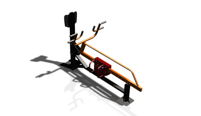 Силовой уличный тренажер  "Гребная тяга"  УТ414 в Костроме