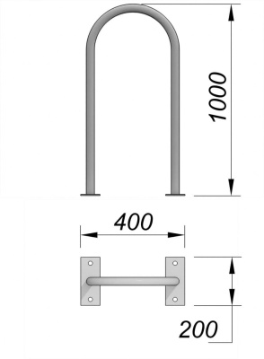 Велопарковка МАФ 6001 в Костроме