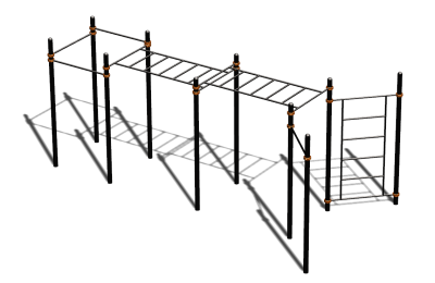Спортивный комплекс воркаут ВС-118 в Костроме