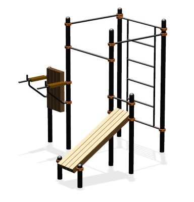 Спортивный комплекс воркаут ВС-64 в Костроме