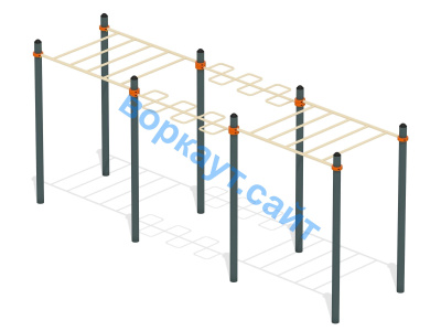 Воркаут комплекс рукоходов ВС-22 в Костроме
