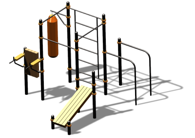 Спортивный комплекс воркаут ВС-93 в Костроме