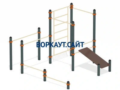 Спортивный комплекс воркаут ВС-43 в Костроме