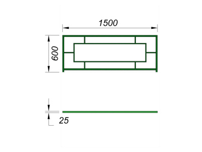 Ограждение площадки МАФ 5000 в Костроме