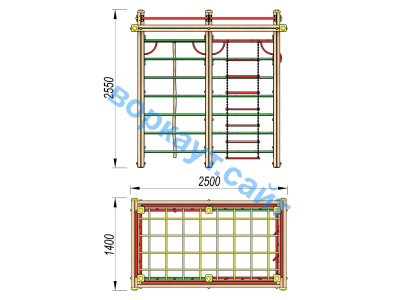 Детский спортивный комплекс ДСК 3108 в Костроме