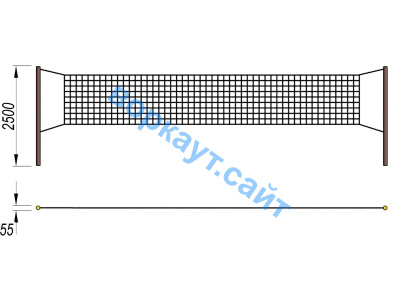 Волейбольные стойки СИО 3515 в Костроме