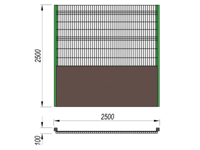 Ограждение хоккейной коробки МАФ 5202 в Костроме