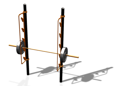 Спортивный комплекс воркаут ВС-84 в Костроме