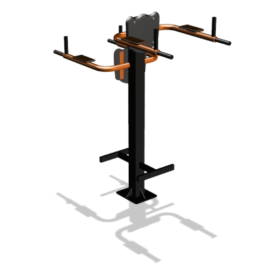 Уличный тренажер  "Брусья-пресс двойной"  УТ202 в Костроме